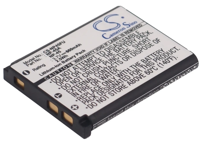 Fotocamera 660Mah / 2.44Wh Batteria Per Leica Sofort Sp2 Sofort Sofort Pellicola Istantanea Medion Life P86124 Life P86123 Life P86355