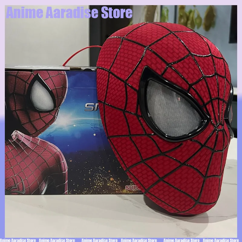 Anime Spider-Man Mask 1:1 3D Halloween Cosplay Spiderman Masks New 3D Solid Line The Amazing Spider Man Mask For Children Gifts