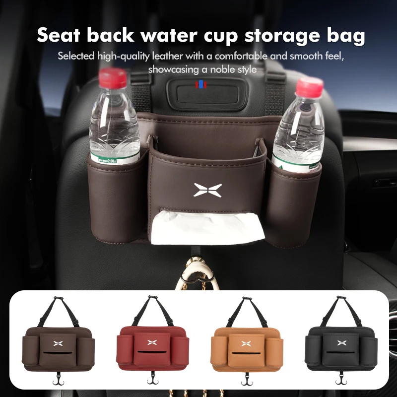 Accessori Squisiti Della Scatola Della Tazza Dell'Acqua Dello Schienale Del Sedile Dell'Auto Per Xiaopeng P7 G9 G3 P5 562E 2021 2020