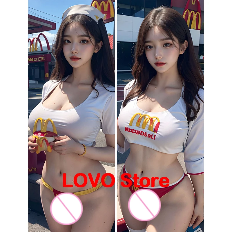 Dakimakura Anime Mc Donald Ai Personaggio Federa Che Abbraccia Il Corpo Federa Sexy Personalizzabile