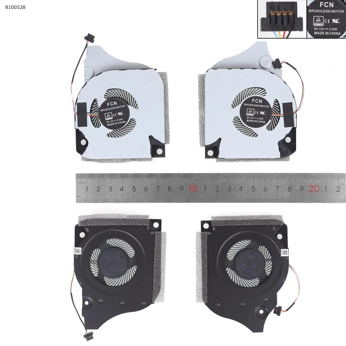Ventola Di Raffreddamento Per Laptop Per Dell G7-7590 G7-7790 G5-5590 (12V,Cpu + Gpu)