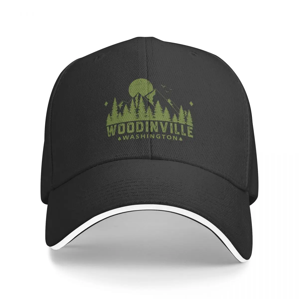 Woodinville Washington Mountain Sight Berretto Da Baseball Rave Foam Party Hat Donna Cappelli Da Uomo
