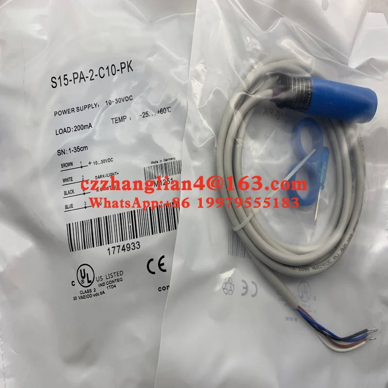 Sensore Di Prossimità S15-Pa-5-F01-Pk S15-Pa-3-F00-Nk S15-Pa-3-F00-Pk Fornitura Spot Nuovo Di Zecca Originale