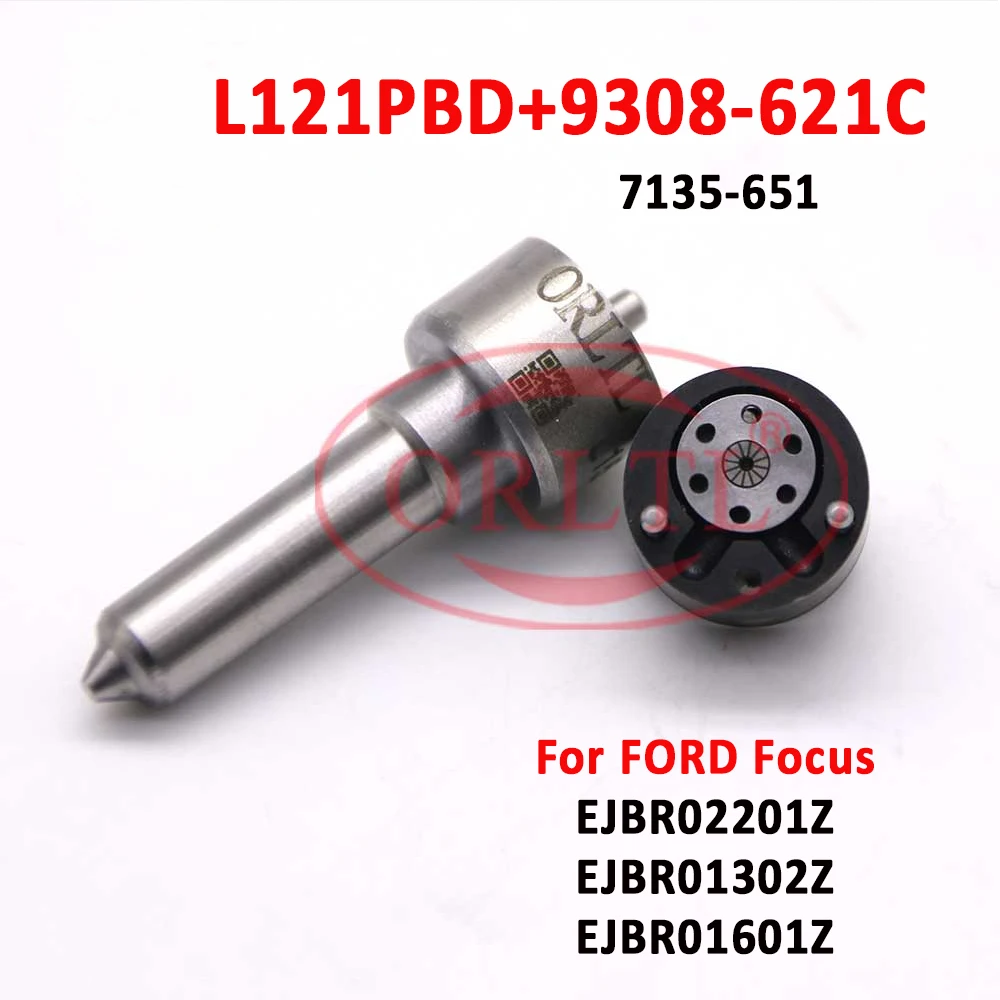 Ejbr02201Z Kit Iniettori Diesel Per Ford Ejbr01302Z Ejbr01601Z Ugello Muslimex L121Pbd Valvola 9308-621C 7135-651