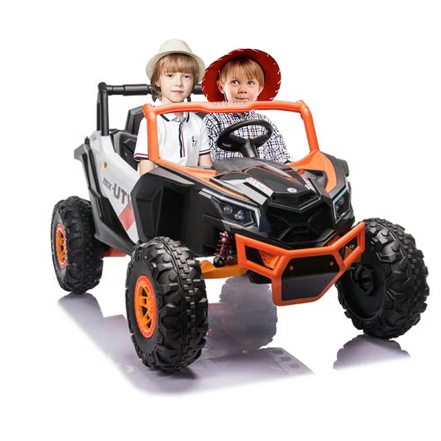I Più Nuovi Bambini Di Lusso Utv 24V Ride On Car 2 Posti Big Kids Electric Car Kids Battery Car Custom