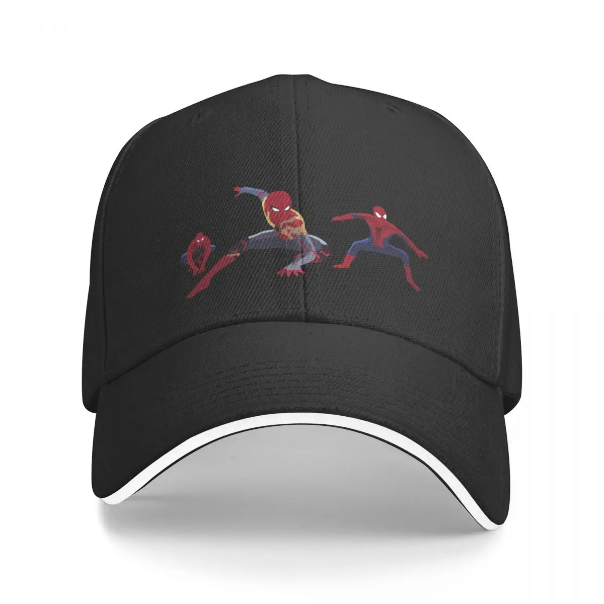 Spidey Tom Holland 3 Bros Berretto Da Baseball Nero Cosplay Donna Uomo