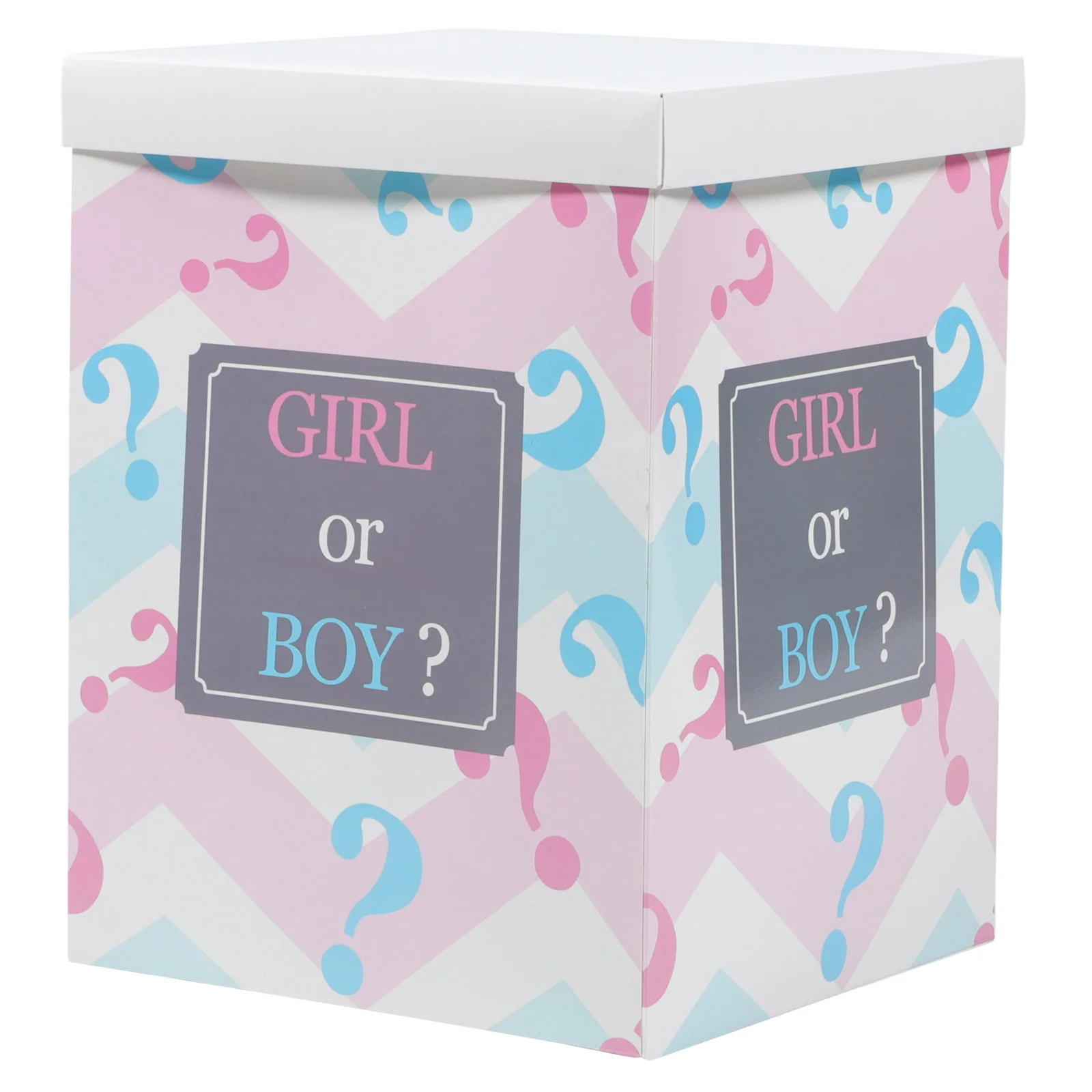 Scatola Di Carta Per Palloncini Baby Shower Gender Reveal Balloon Box Per Baby Shower Per Ragazzo O Ragazza