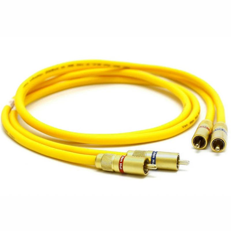 Van Den Hul D102 Mkiii Hybrid Rca Audio Interconnect Cable Per Hifi Cd Player Amplificatore Amp