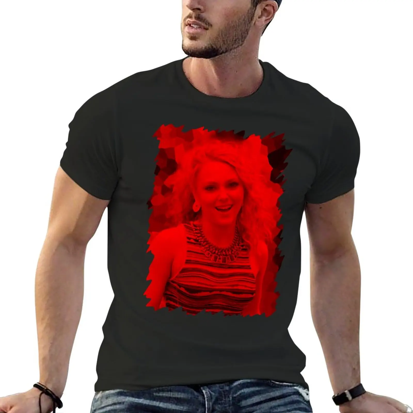 Anna Sophia Robb - Celebrity T-Shirt Felpe Camicetta Uomo Magliette Grafiche