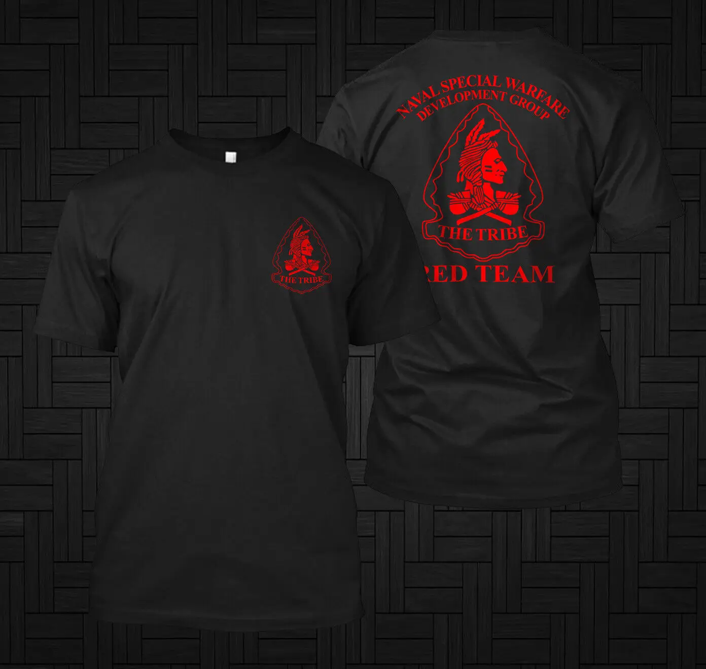Nswdg Seal Special Forces Red Team The Tribe Military - Custom T-Shirt Tee