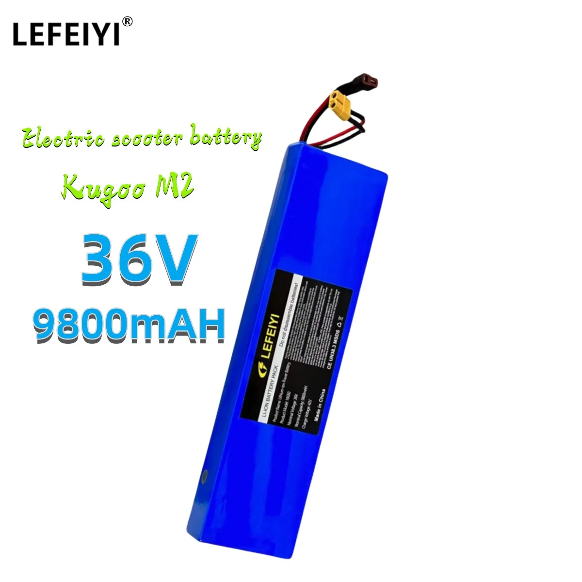 Batteria Per Scooter Elettrico Kugoo M2, S3, S3 Pro (9.8Ah 36V)