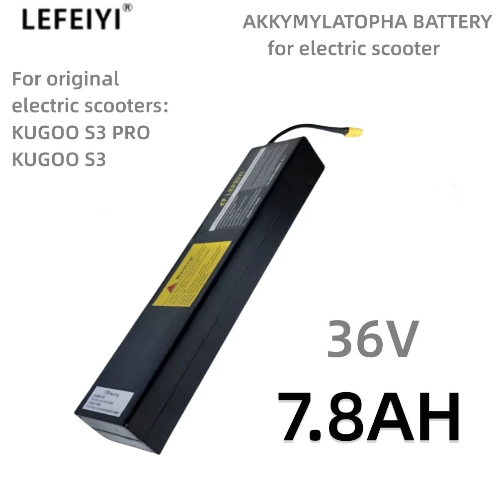Batteria Per Scooter Elettrico Kugoo S1, S2, S3, S3 Pro (7.8Ah 36V)