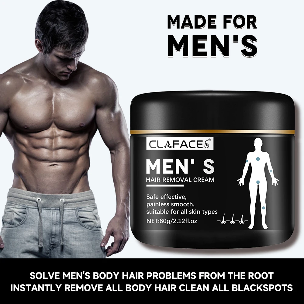 Crema Depilatoria Indolore Da Uomo Crema Depilatoria Delicata Non Irritante Corpo Braccio Ascella Gamba Delicata Depilazione Rinfrescante