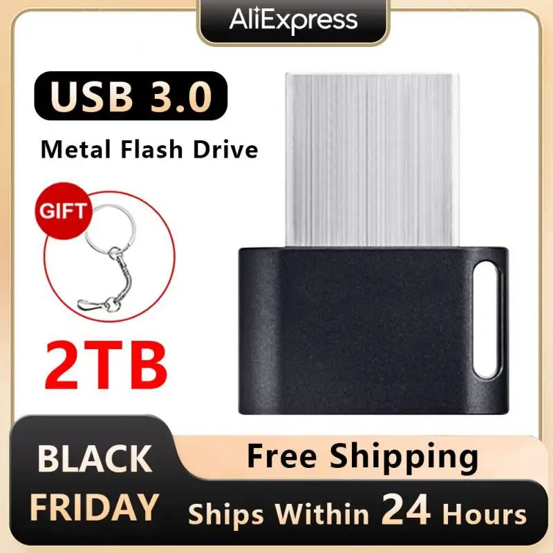 2Tb Mini Usb 3.0 Flash Drive 1Tb Pen Drive Ad Alta Velocità 1Tb Metal U Disk Type-C Usb Pen Drive Memory Stick Per L'Archiviazione Dei Dati