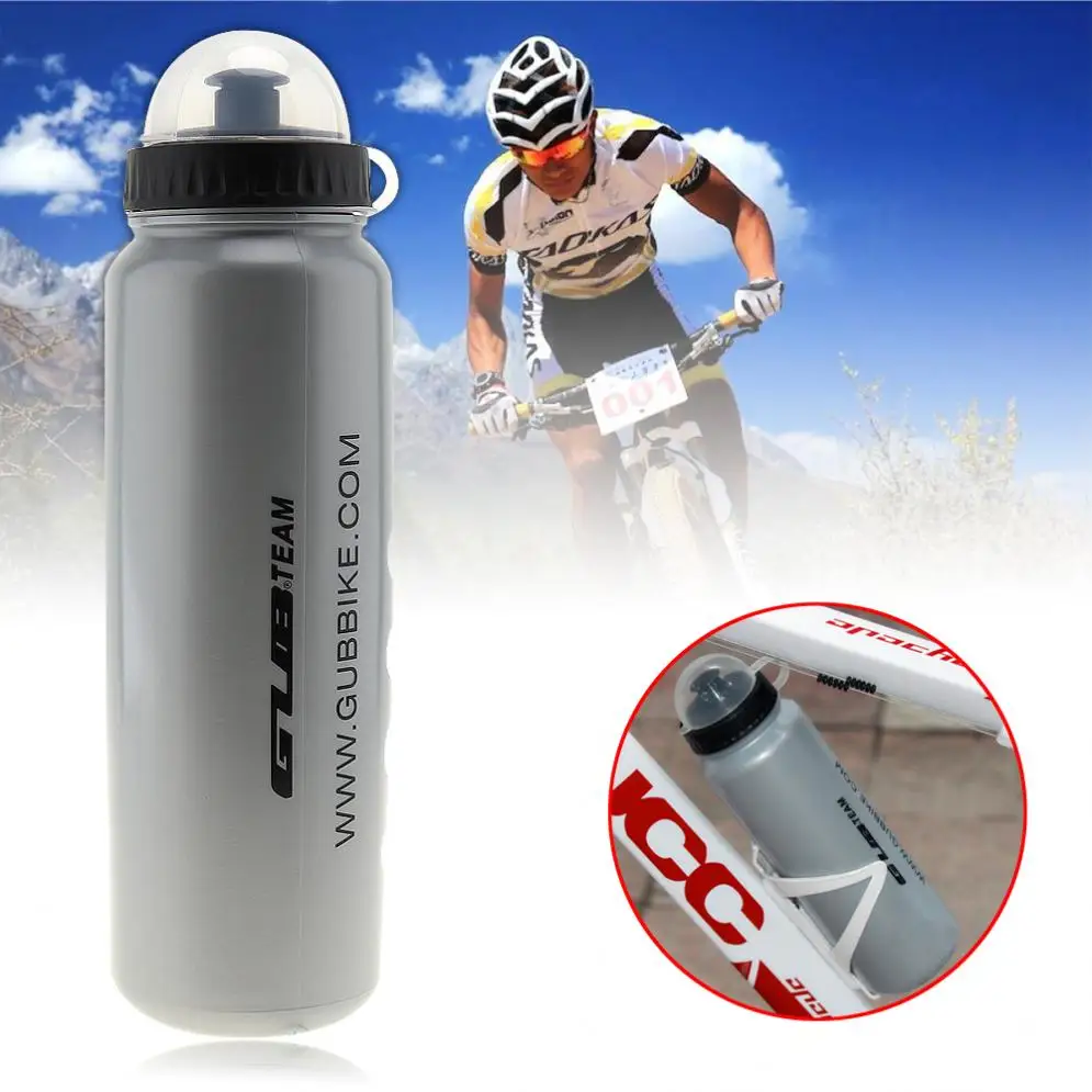 Borraccia Portatile In Plastica Leggera Gub Da 1000Ml Con Coperchio Antipolvere Per Ciclismo/Campeggio
