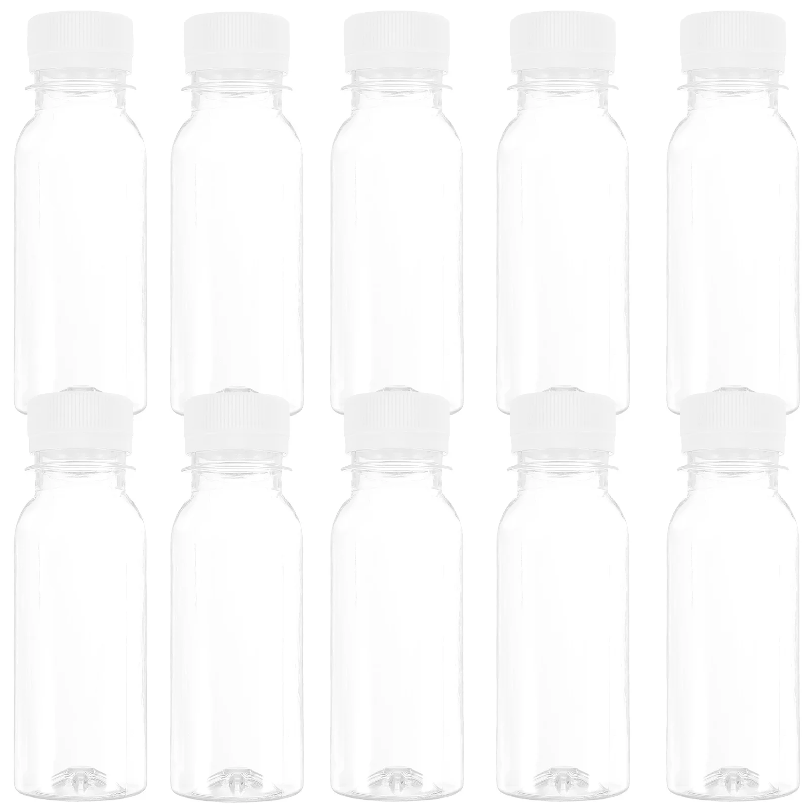 10Pcs 100Ml Piccole Bottiglie Di Succo Di Bevanda Bottiglie Di Latte Bottiglie A Tenuta Stagna Bottiglie Per Bevande Portatili Bottiglia D'Acqua Di Pl