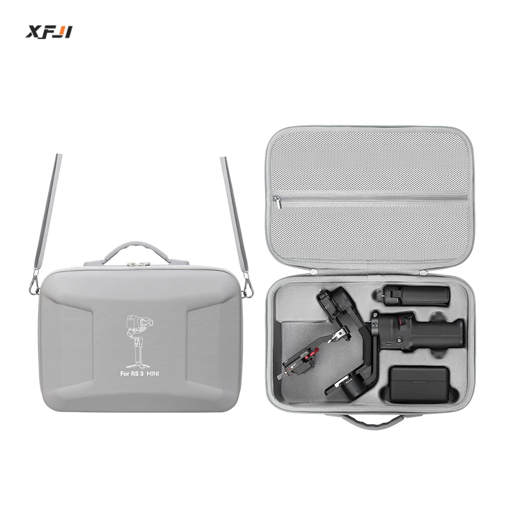 Custodia Da Trasporto Xfji Per Dji Ronin Rs 3 Mini Scatola Portaoggetti Accessori Stabilizzatore Cardanico Dji Rs 3 Mini Pu Borsa A Tracolla A Prova D