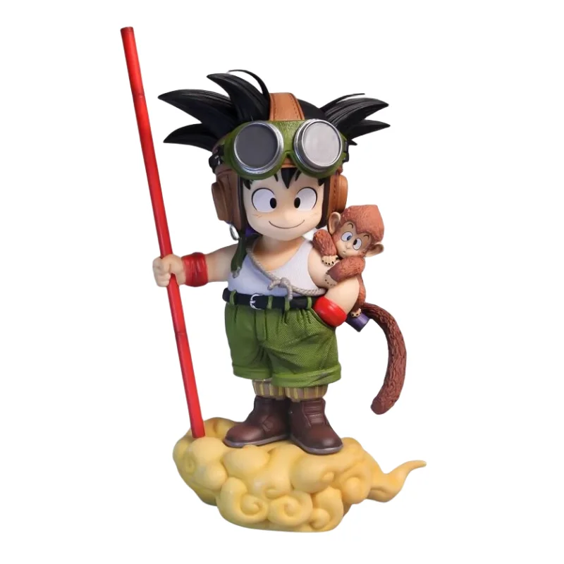 Dragon Ball Gk Goku Flight Suit Space Suit Cloud Super Saiyan Modello In Scatola Computer Desk Collection Ornamento Regalo Di Compleanno