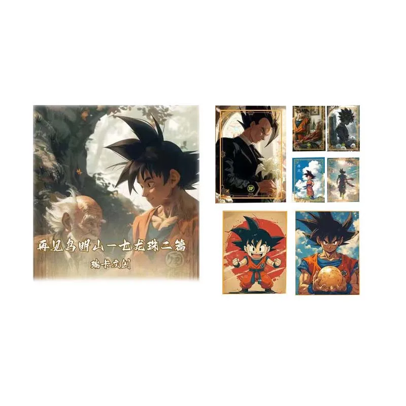 Commerci All'Ingrosso Dragon Ball Collection Cards Booster Box A4 Rare Anime Girls Trading Cards