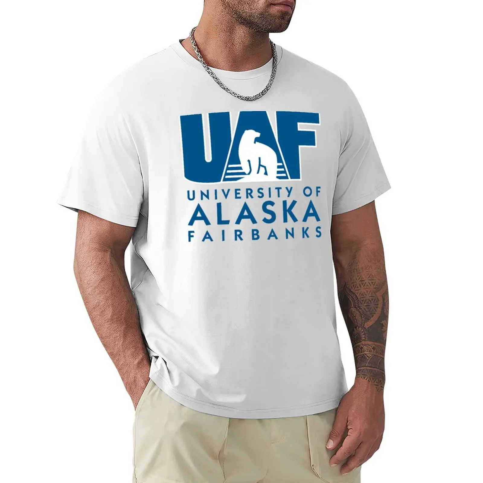 Alaska Fairbanks, Fairbanks Dell'Università Dell'Alaska, Uaf Fairbanks, T-Shirt Con Tasso Di Accettazione Dell'Università Dell'Alaska Fairbanks