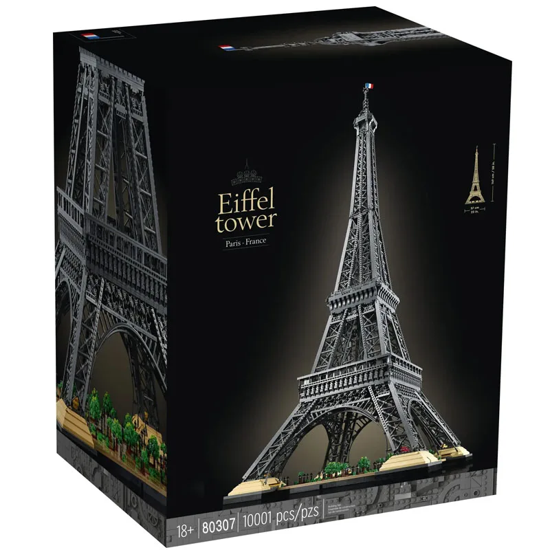 10001 Pezzi Torre Eiffel Grandi Blocchi Compatibili 10307 10181 17002 Mattoni Da Costruzione Educativi Bambini Giocattoli Regalo Di Compleanno Di Nata