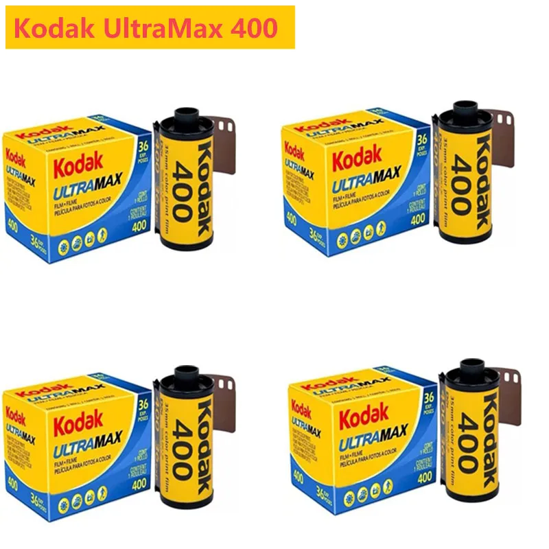Kodak Ultramax 400 Colore 35Mm Film 1/2/3/4/5/10/20 Rotoli 36 Esposizioni Per Rotolo Per Kodak M35 / M38 Film Fotocamere 35Mm Film