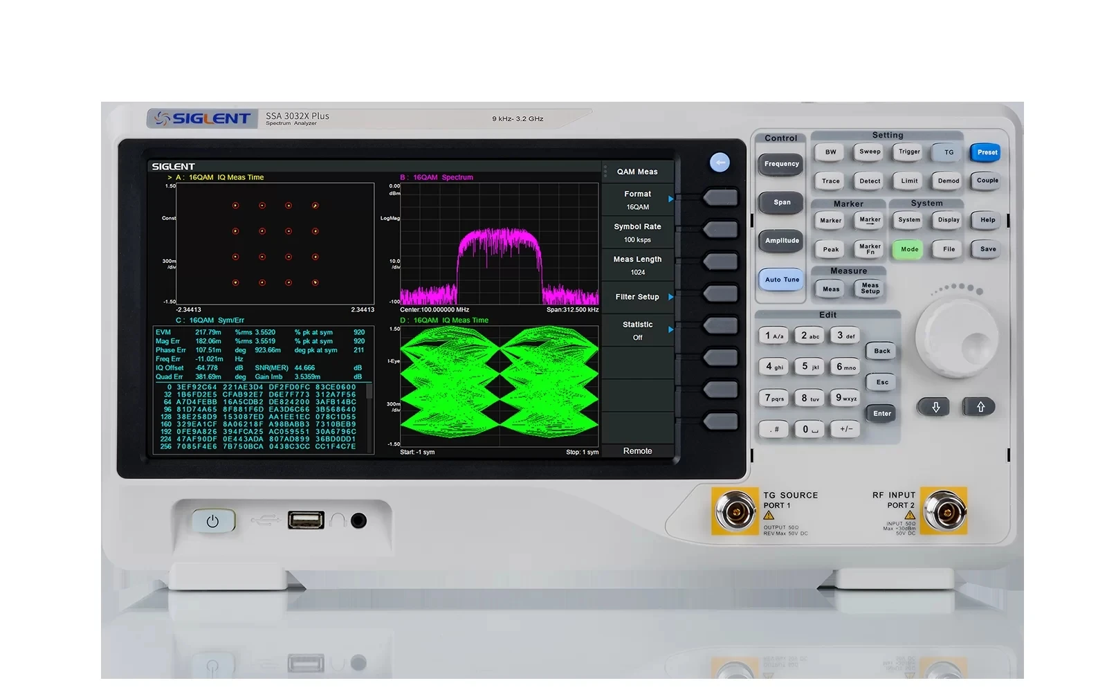 Ssa3021X Plus(9 Khz ~ 2.1 Ghz) /Ssa3015X Plus(9 Khz ~ 1.5 Ghz) Analizzatori Di Spettro