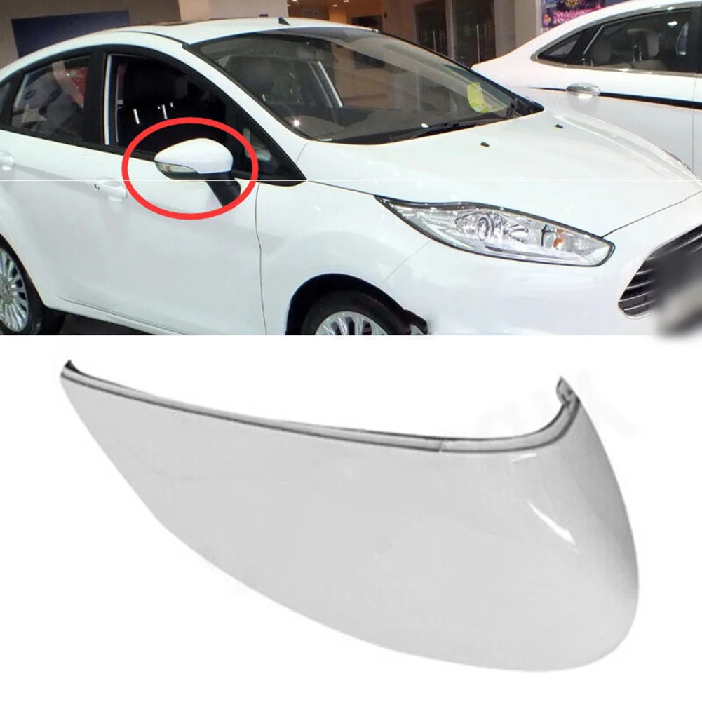 1 Pc Wing Mirror Cover Cap Fiesta Mk7 2008-2017 Parti Esterne Per Ford Plastic Wing Mirror Cover Cap Per Ford Fiesta