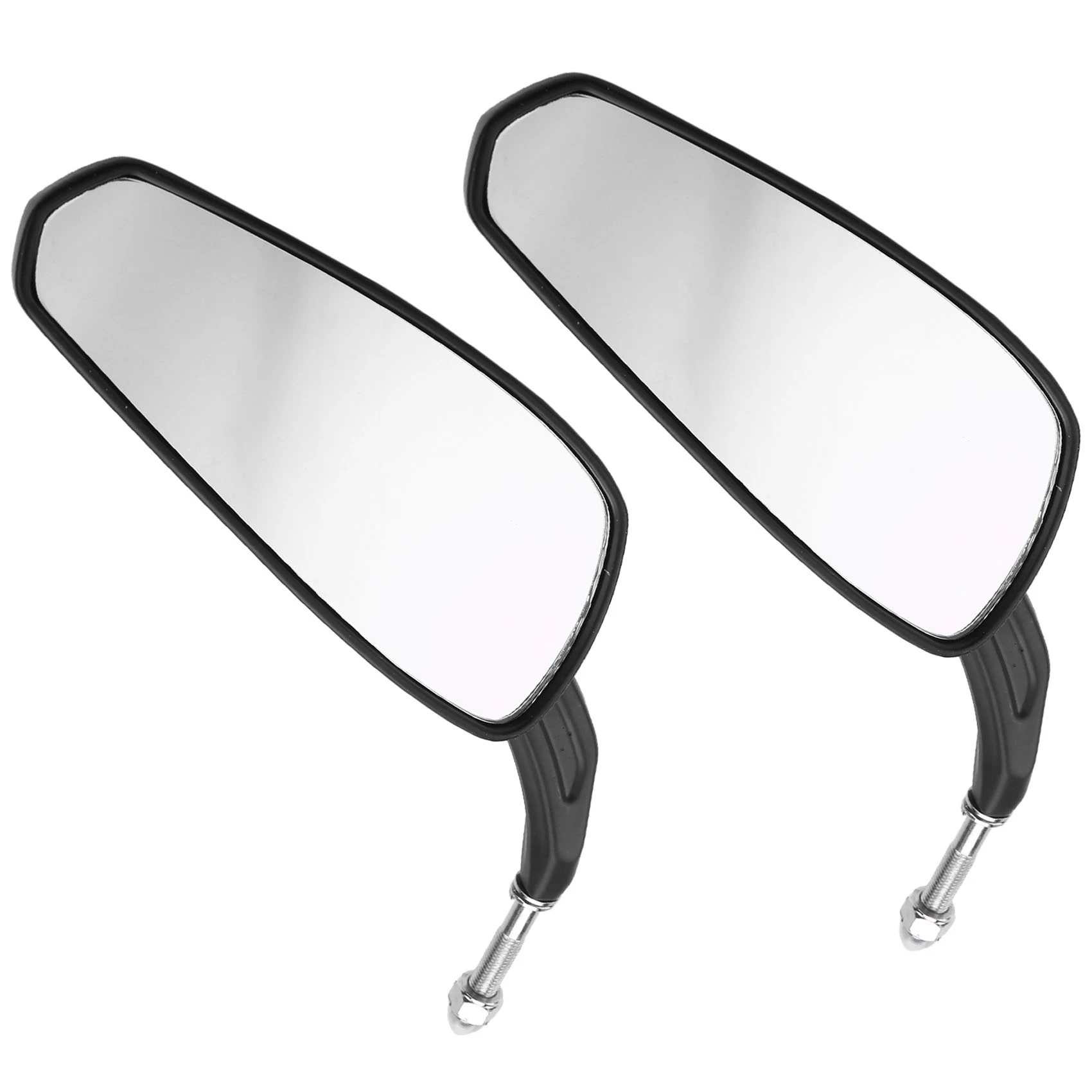 1 Paio Specchietto Retrovisore Moto Per Harley Sportster Softail Road Per King Glide Black Bar End Mirror Moto Passeggero