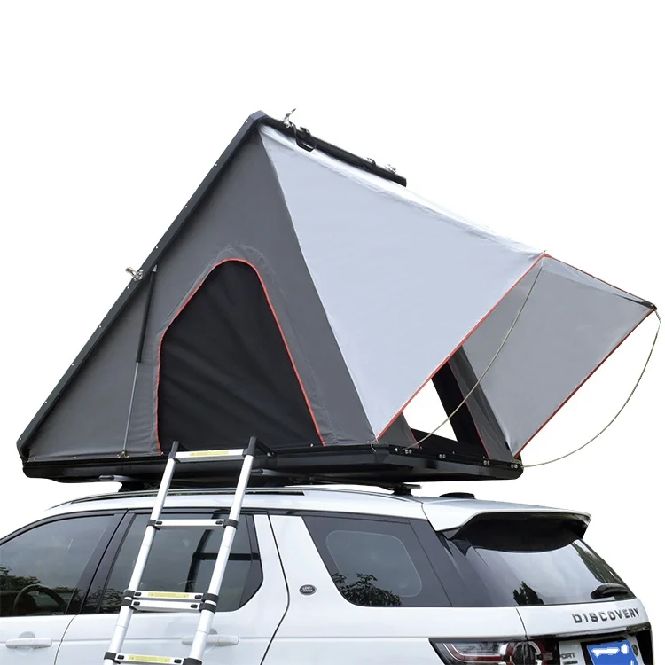 2022 Prezzo Di Fabbrica Triangolo In Alluminio Tenda Per Auto Dachzelt Hard Shell Car Roof Top Tenda Da Tetto