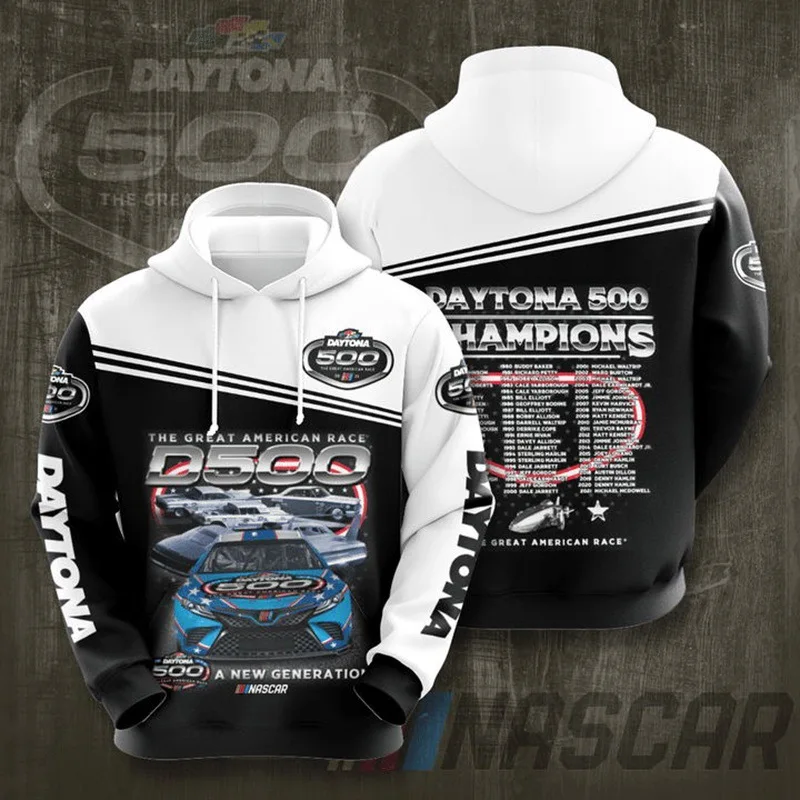 2024 Vendita Calda Primavera E Autunno Car Club Tempo Libero Sport Cerniera Felpa Con Cappuccio Outdoor Racing Rally Training Pullover