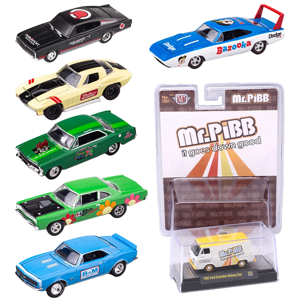 1/64 Bburago M2 Machines Greenlight Autoworld Cars Models Lega Diecast Veicoli Collezione Di Simulazione Giocattoli Per Bambini Per Regali Per Ragazzi