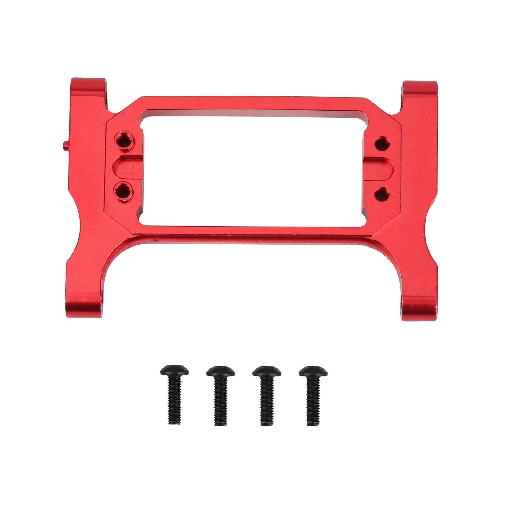 Trave Traversa Per Telaio Anteriore In Metallo Per Aggiornamento 1/10 Rc Car Traxxas Trx-4 Trx4 Trx 4, Rosso