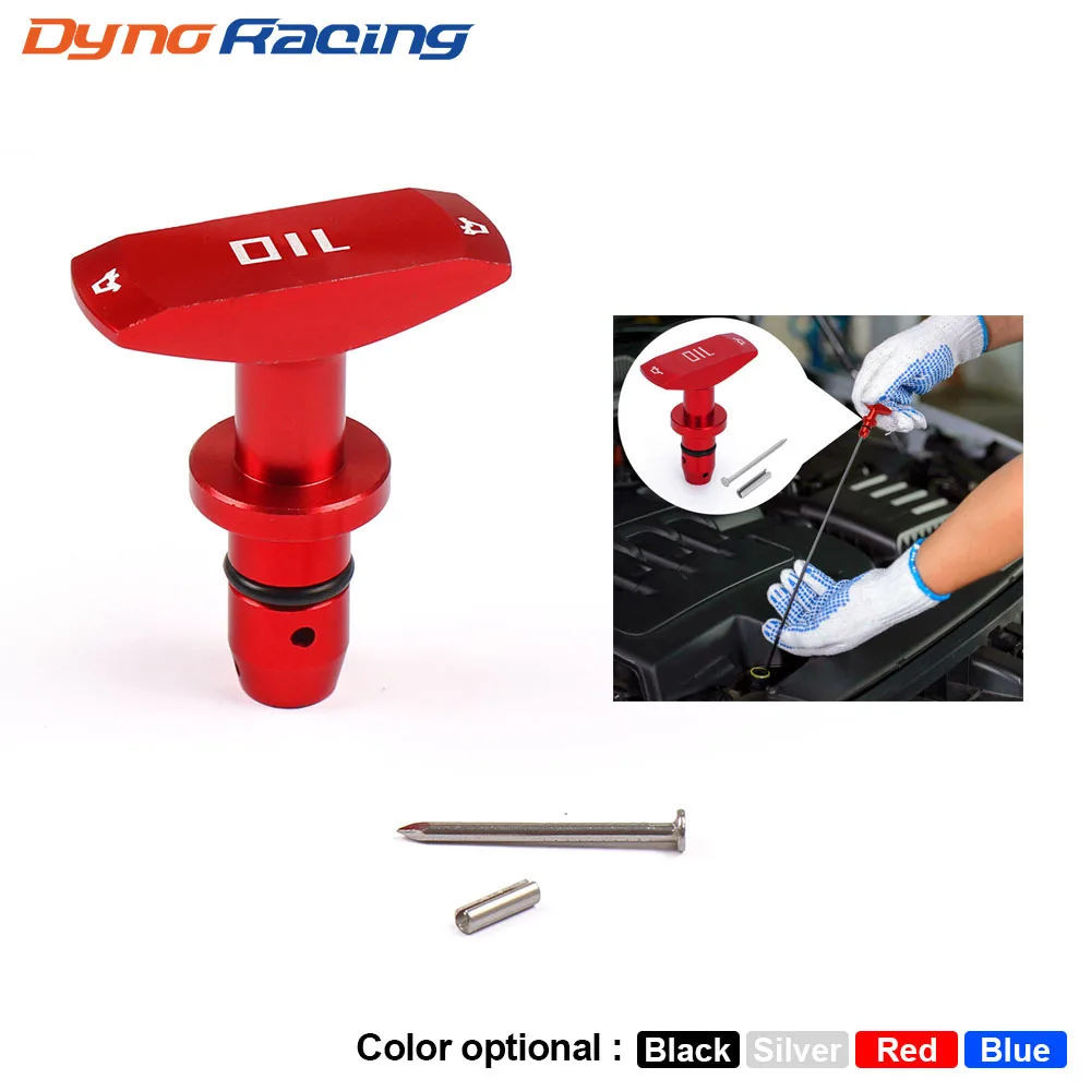Auto Oil Dipstick Pull Handle Olio Motore Pullhandle Alluminio Billet Auto Per Nissan Leaf Ze0 Sentra 200 Se B16 Juke F15 Cube Z12