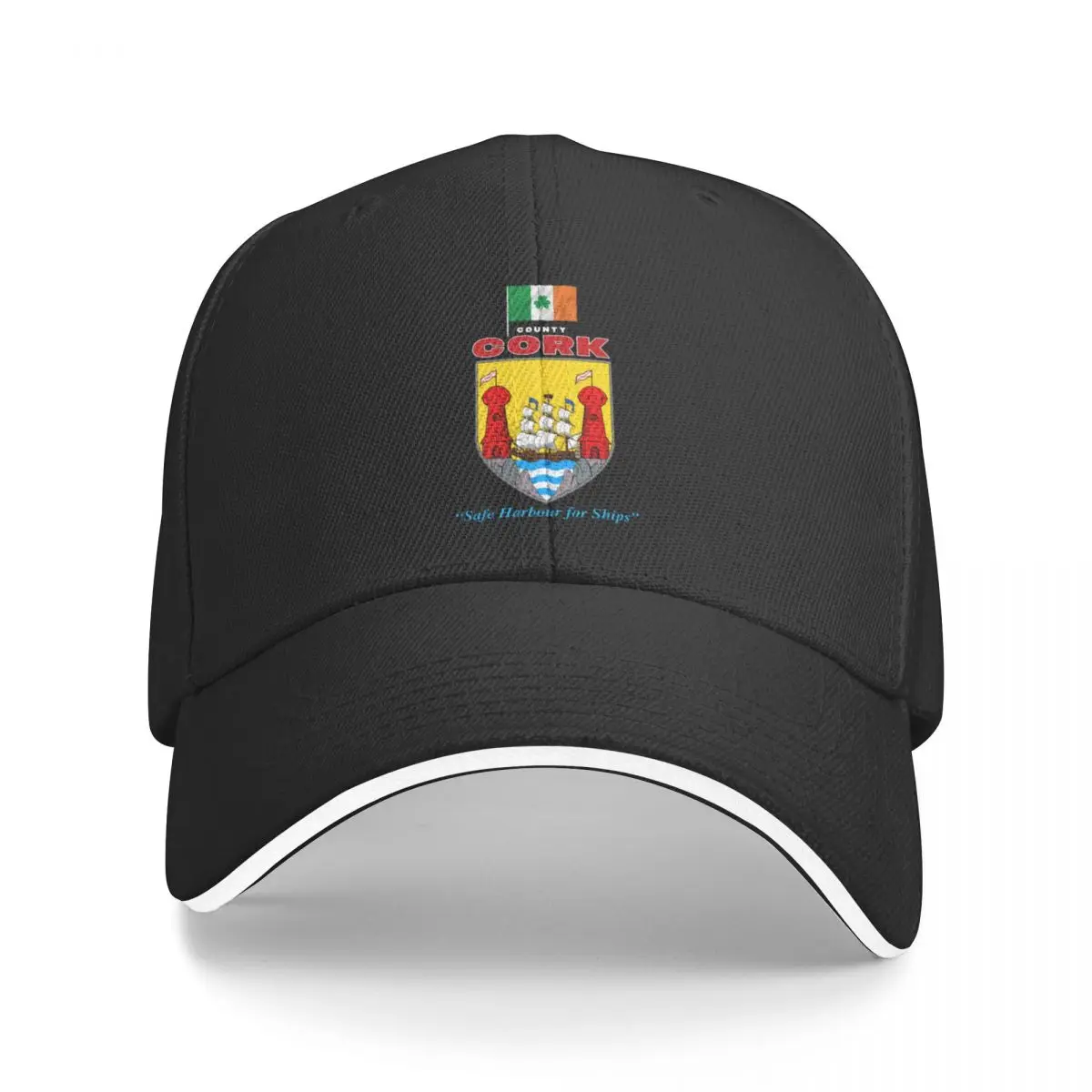 County Cork Ireland-Berretto Da Baseball Ufficiale Crest Visiera Termica Berretto Militare Uomo Abbigliamento Da Golf Donna Uomo