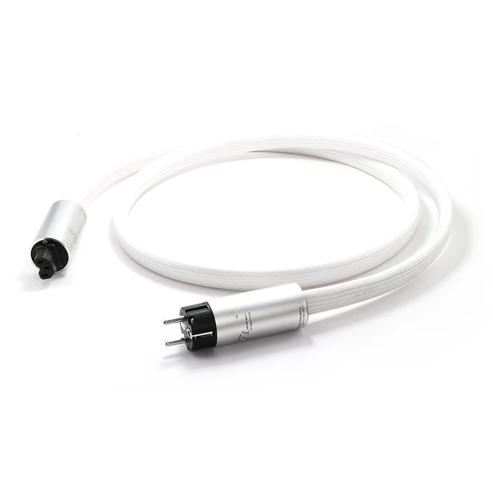 Cavo Di Alimentazione Argento Master Flow Cavo Di Alimentazione Audiofilo Versione Usa E Ue
