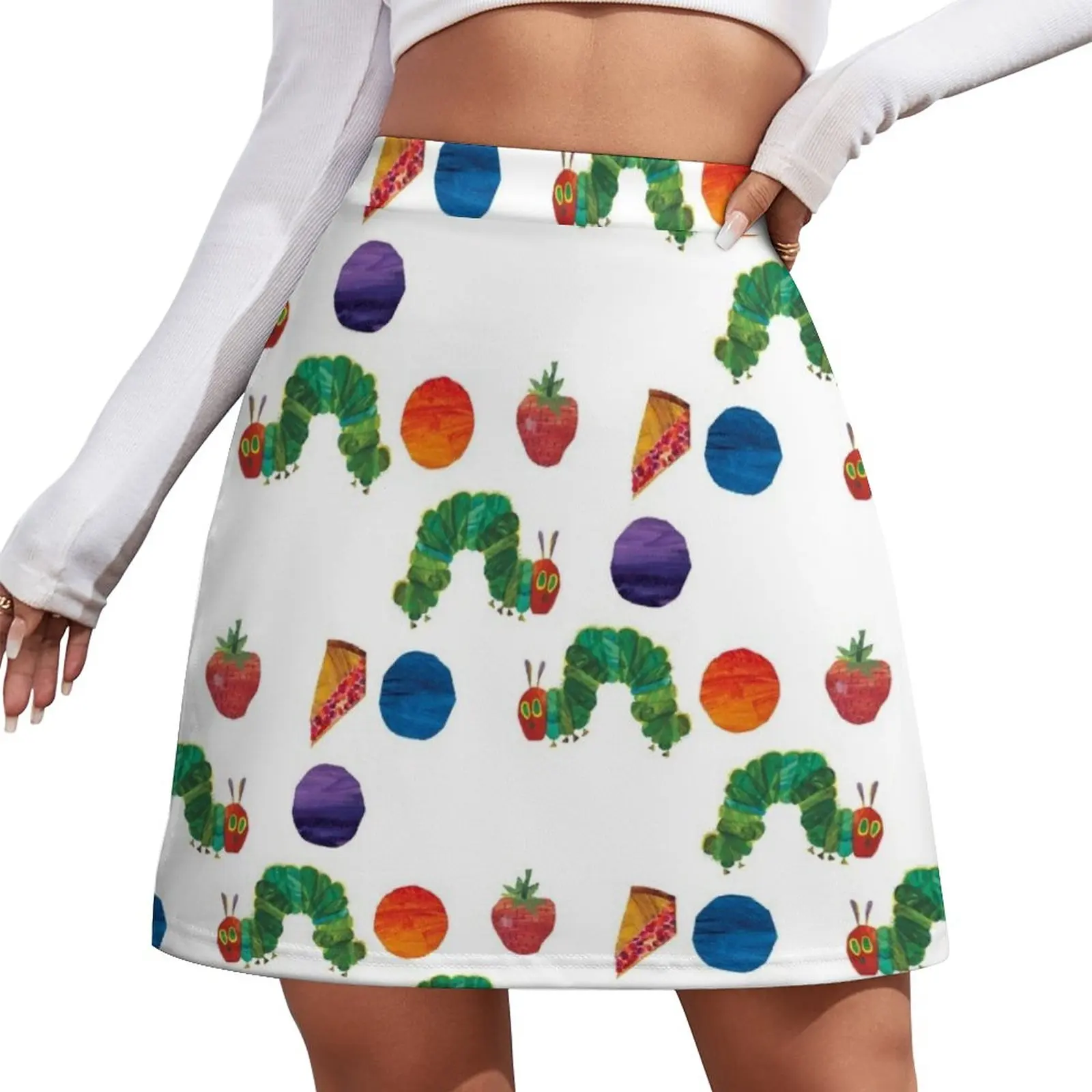 Best To Buy - Hungry Caterpillar Long T-Shirt Minigonna Gonne Eleganti Per Le Donne Novità In Abiti Mini Abito Estremo