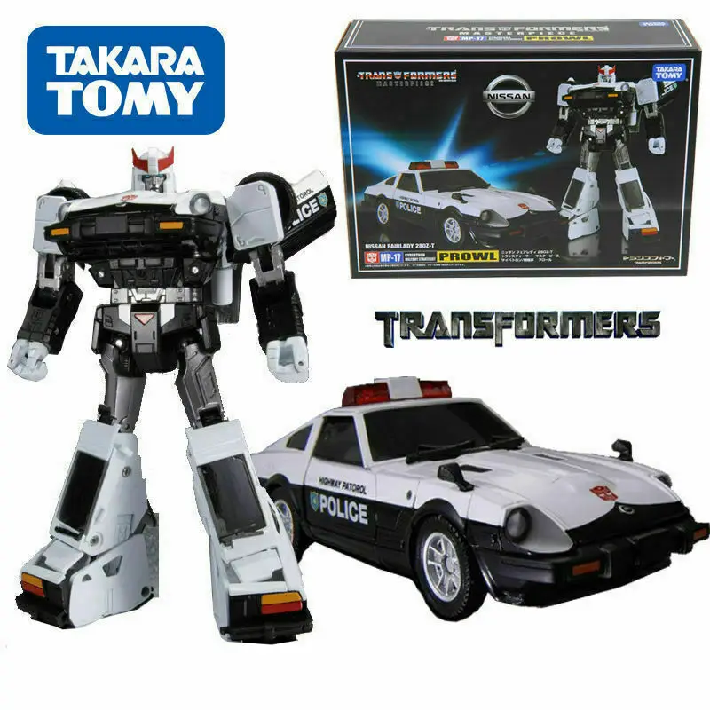Takara Tomy Transformers Capolavoro Mp-17 Prowl Nissan Fairlady 280Z Veicolo Anime Robot Figure Action Model Toys