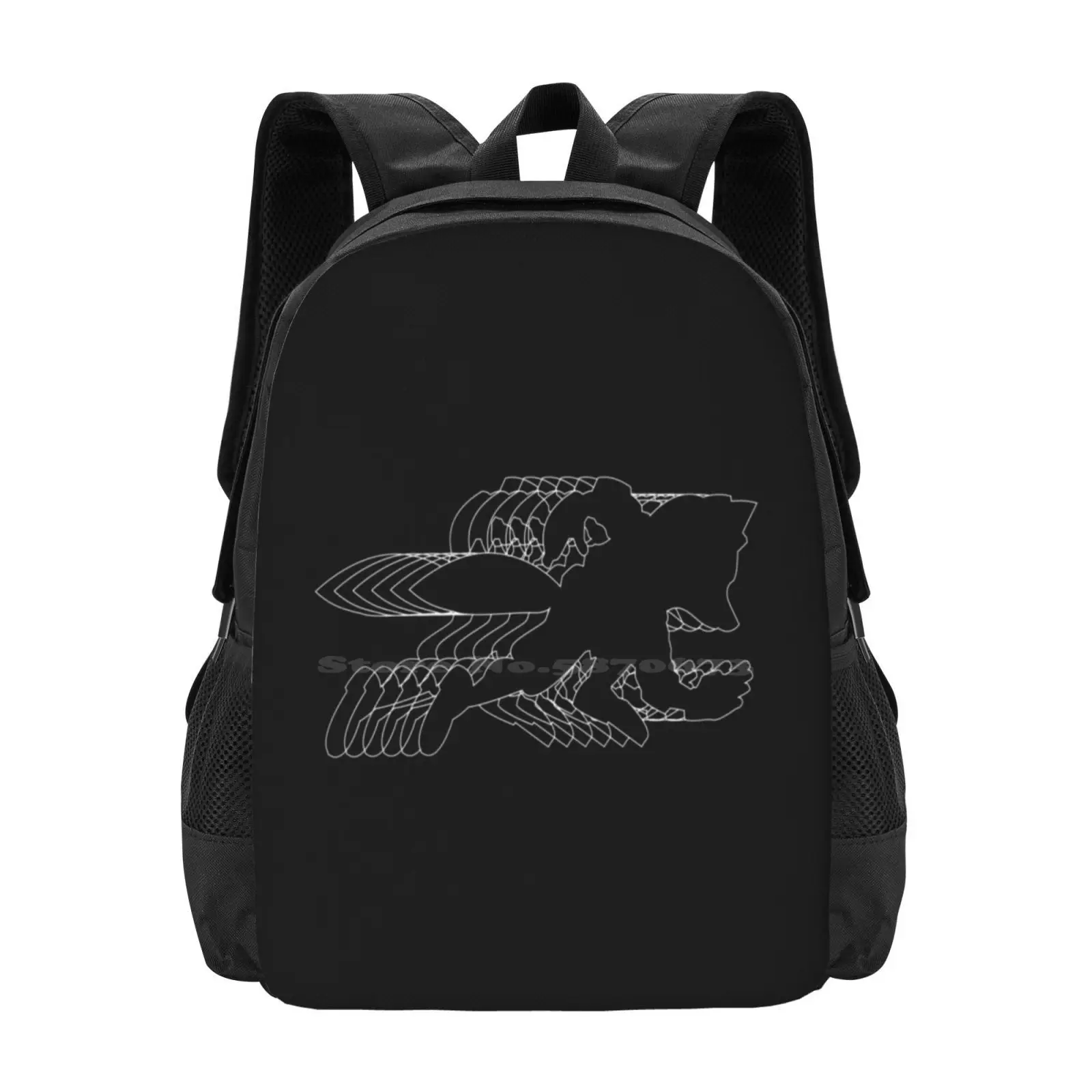 Fox Illusion Zaino Per Studente Scuola Laptop Borsa Da Viaggio Melee Ssbm Mccloud Illusion Super Smash Bros Star Fox Side B