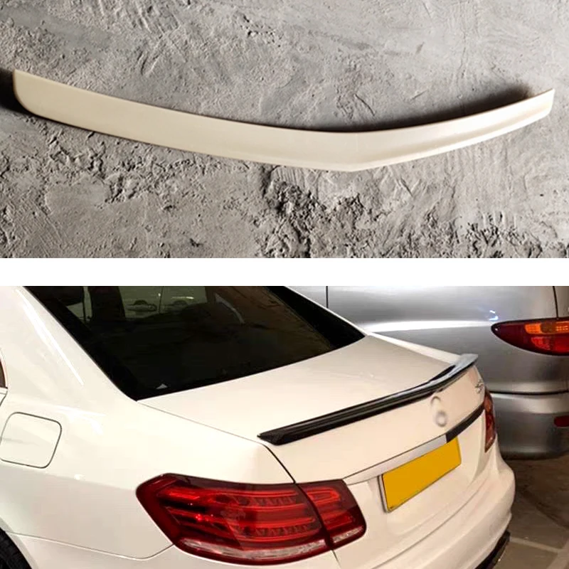 Per Mercedes Benz Classe E W212 Berlina 2008 -- 2015 Anno Spoiler Factory Style Kit Corpo Ala Posteriore Accessori Plastica Abs