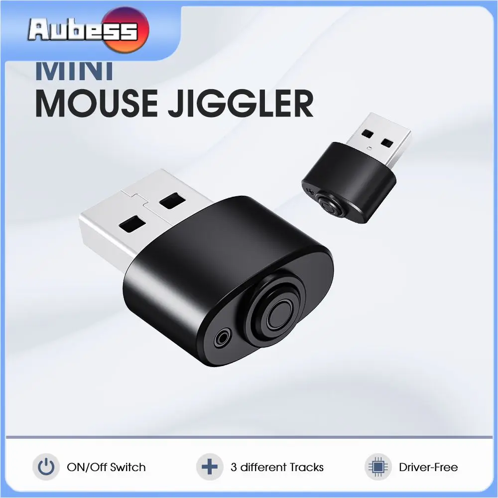 Mouse Jiggler Mouse Shaker Device Porta Usb Keep Compute/ Pc/ Laptop Awake Jiggler Automatico Non Rilevabile Del Mouse Del Computer