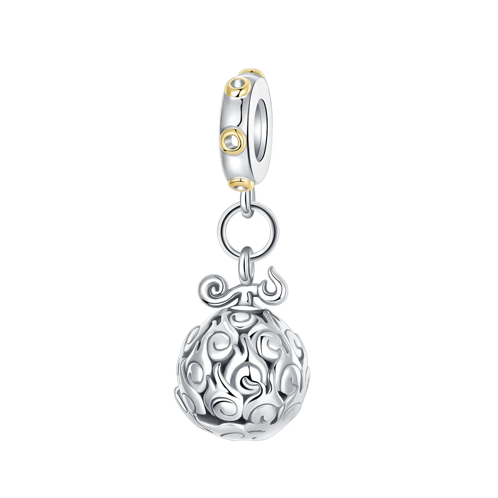 One Piece Burn The Fruit Charms Per Original 925 Pandora Charms Bracciale Silver Charm Bead Per Gioielli Da Donna