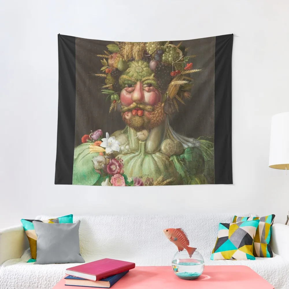 Arte Della Pittura, Giuseppe Arcimboldo, Artista Di Dipinti, Portr?Tt, Rudolf Ii Som Vertumnus. Guiseppe Arcimboldo. Nyckelord: Arazzo
