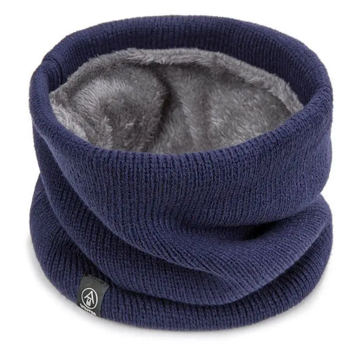 Inverno Addensare Più Caldo Maglia Maschera Integrale Snood Collo Sciarpe Casual Peluche Cashmere Anello Sciarpa Donna Uomo Sport Ciclismo Maschera