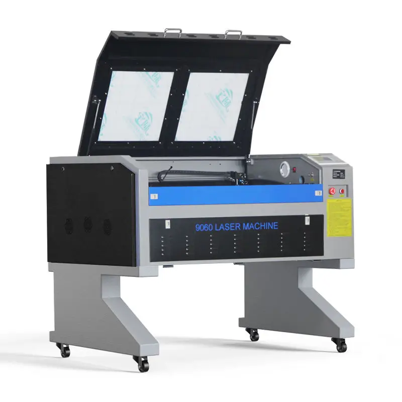 1390 Macchina Per Incisione Laser Co2 80W 100W 130W Hiwin Rail Guide Leadshine Motore Passo-Passo Macchina Per Incisione E Taglio Laser
