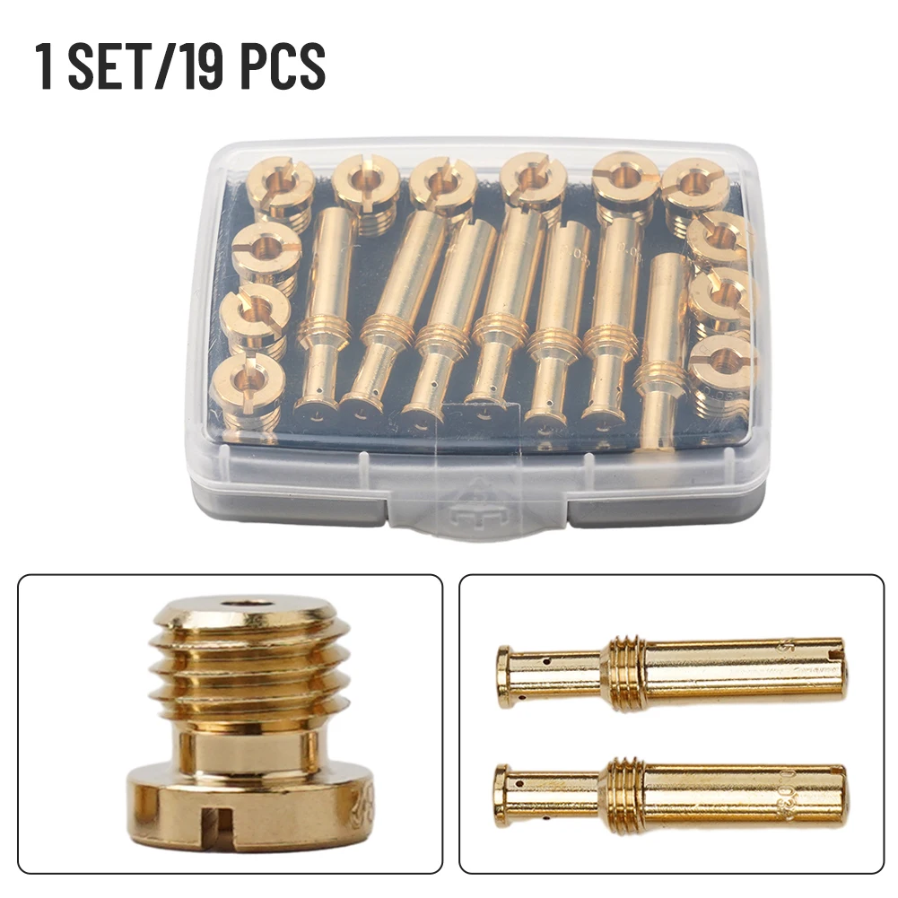 Kit Assortimento 19X Jet Per S & S Cycle Super B E G Carburatori Carburatori Kit Carburatore Moto Kit Riparazione Alimentazione Carburante