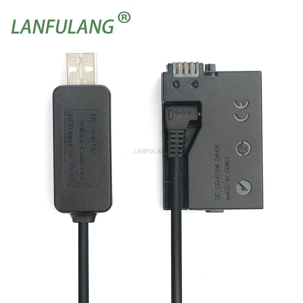 5V Usb Ack-E8 + Dr-E8 Lp-E8 Lp E8 Falso Batteria Per Canon Eos550D Eos600D Eos650D Eos700D