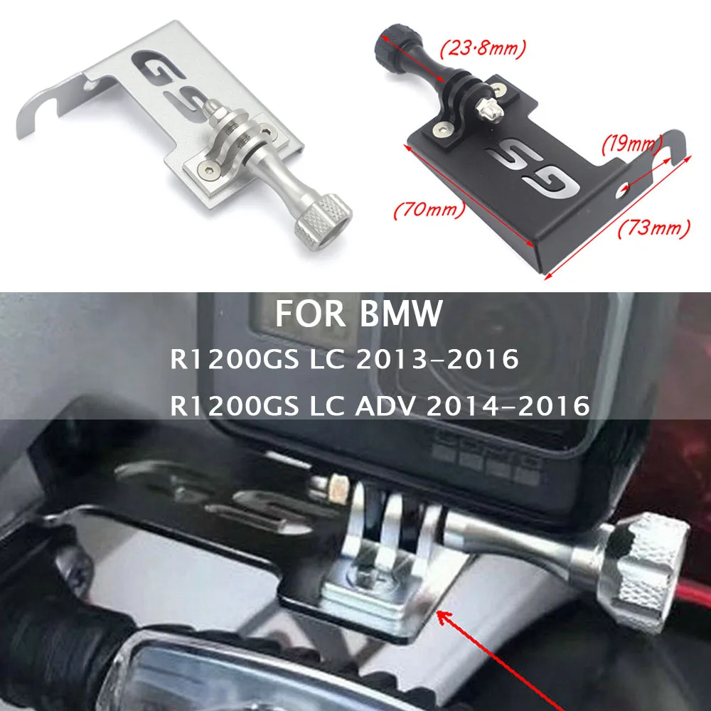 Per Bmw R1250Gs Adv R1200Gs Lc Gs 1200 Adventure R 1200 Gs R 1200Gs Lc Adv Staffa Anteriore Sinistra Per Moto Go Pro Dash Cam