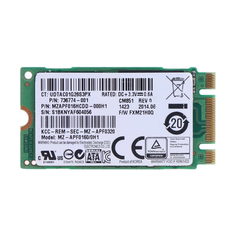 Protocollo Ssd Rigido Interno A Stato Solido Da 16 Ssd 2242 Fattore Forma Per Pc Desktop Laptop
