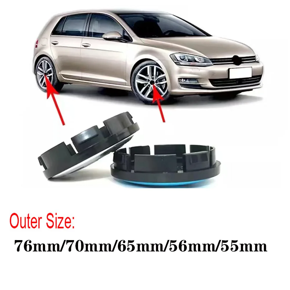 60Pcs 55Mm 56Mm 65Mm 70Mm Car Styling Wheel Center Cap Coprimozzo Accessori Per Badge Per Vw Volkswagen 3B7601171 1 J0601171